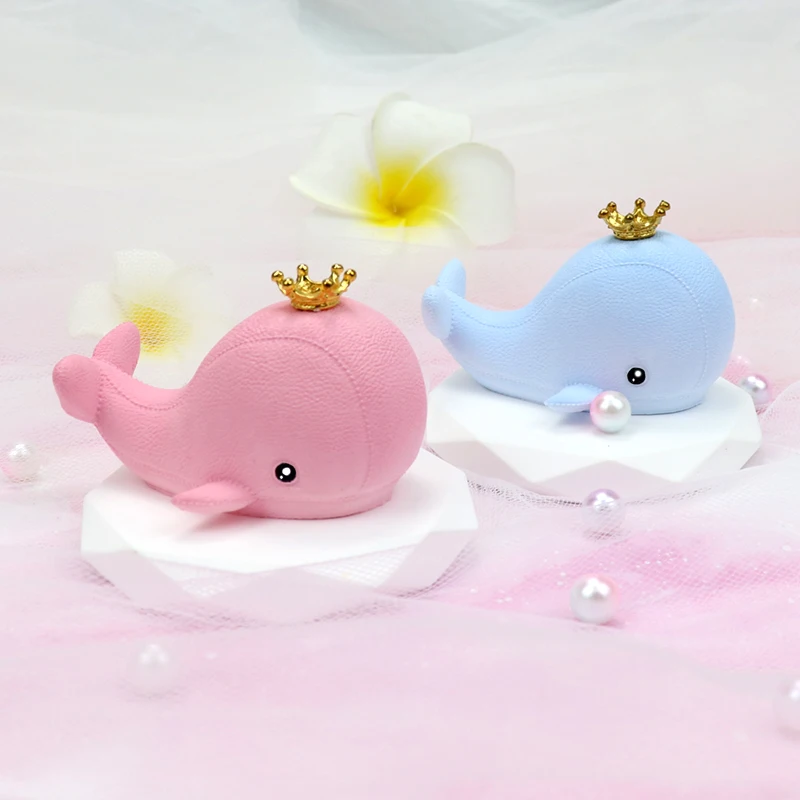 Z1025 Little whale candle silicone mold DIY leather whale dolphin aromatherapy plaster mold
