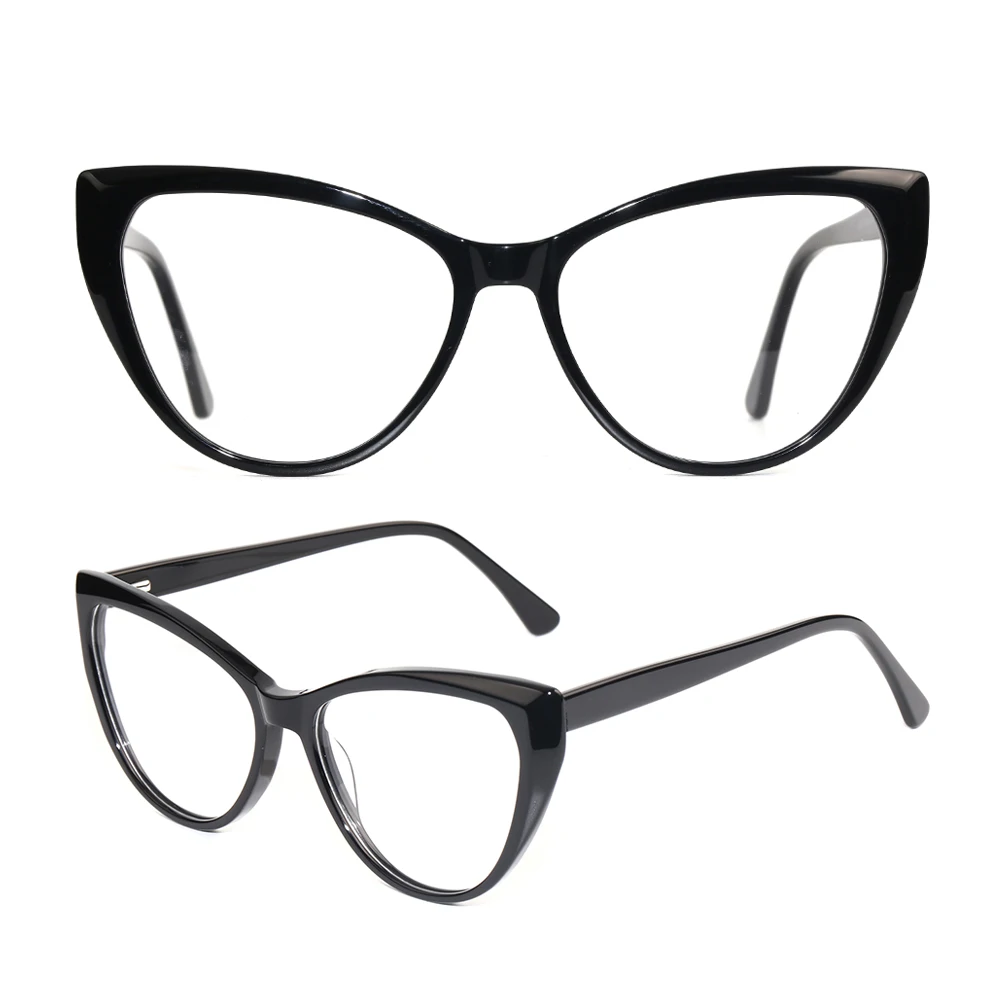 G3033 недорогие очки унисекс в полной оправе кошачий глаз из ацетата