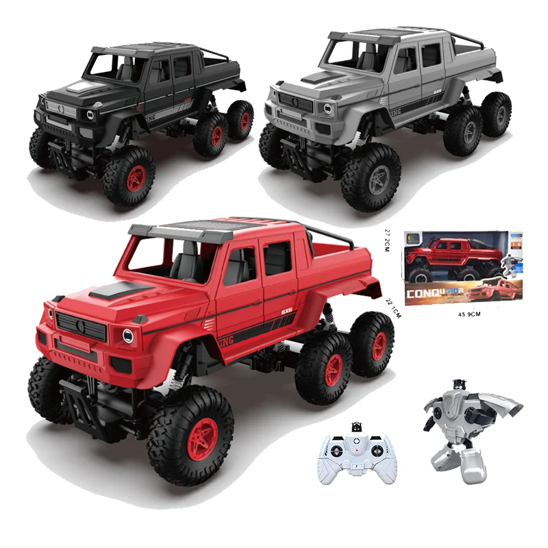 Заводская 1:8 2,4 г 6WD USB кабель в комплекте внедорожный пульт дистанционного управления для скалолазания Радиоуправляемая машина игрушка для детей из прочного металла