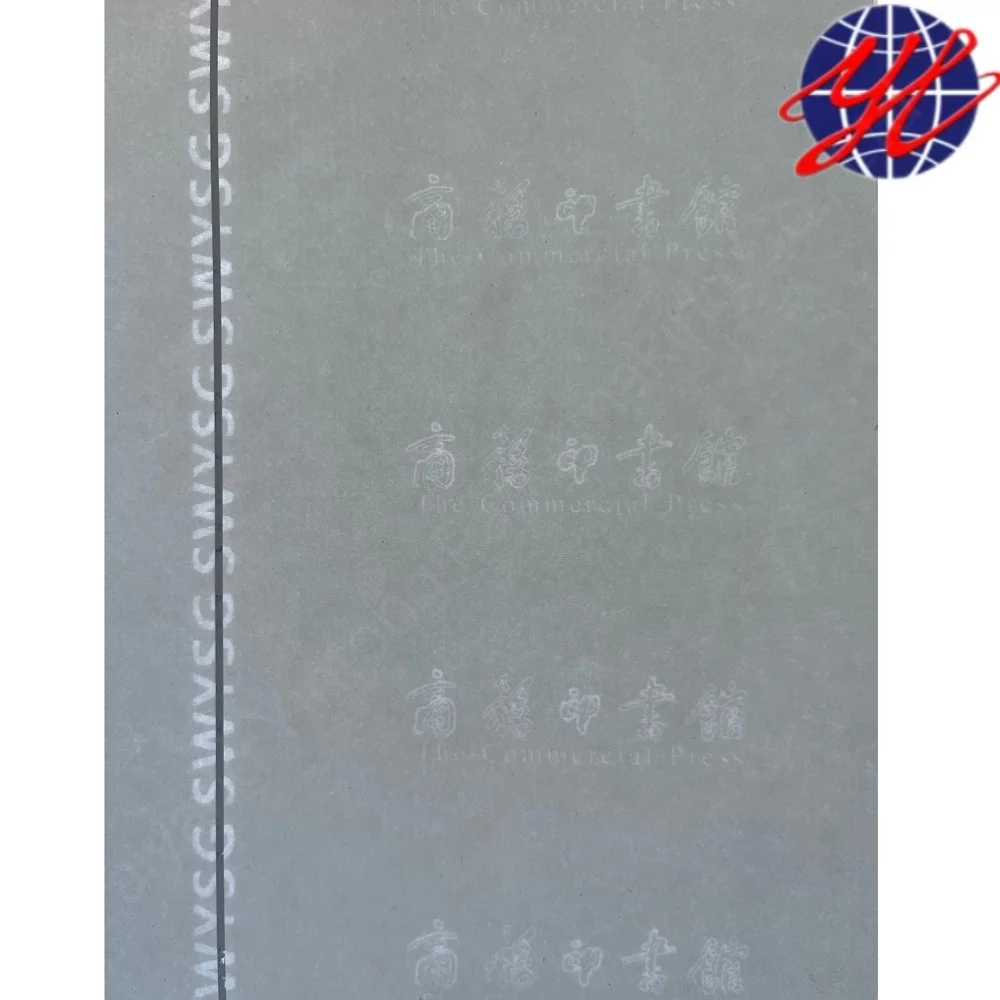 Anti-counterfeiting Security Thread Paper Custom Windowed Thread and Full Buried Thread Watermark Security Fiber for Certificate