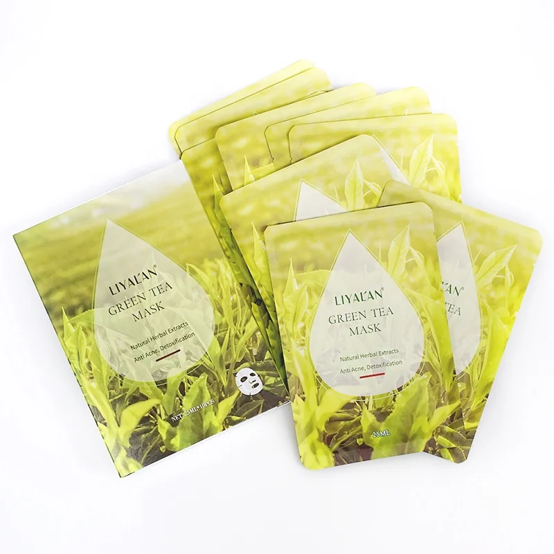 OEM Private Label Custom Korean Skincare 10pcs Boxed Blackhead Natural Vegan Facial Sheet Mask