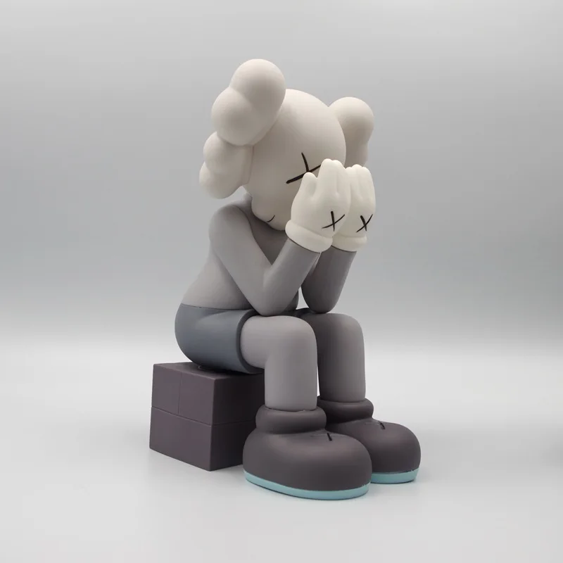 Hot Sale 28cm Kwa Bear Bricklys Passing Through Action Figure Blocks Bears PVC Model Toys