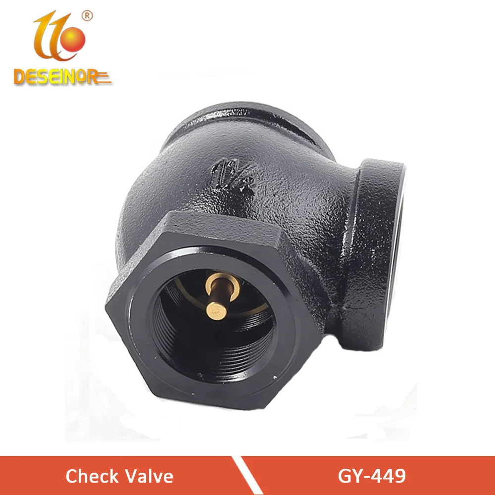 Factory Reliable Welding   Angle Check Valve  For  1 1/2 Inch