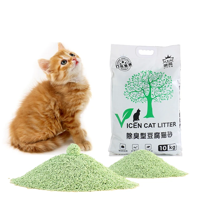 Bulk Cat Litter Wholesale Cat litter Kitty Sand Strong Clumping Broken Strip Ball Shape Clumping Sand Flushable for Cats