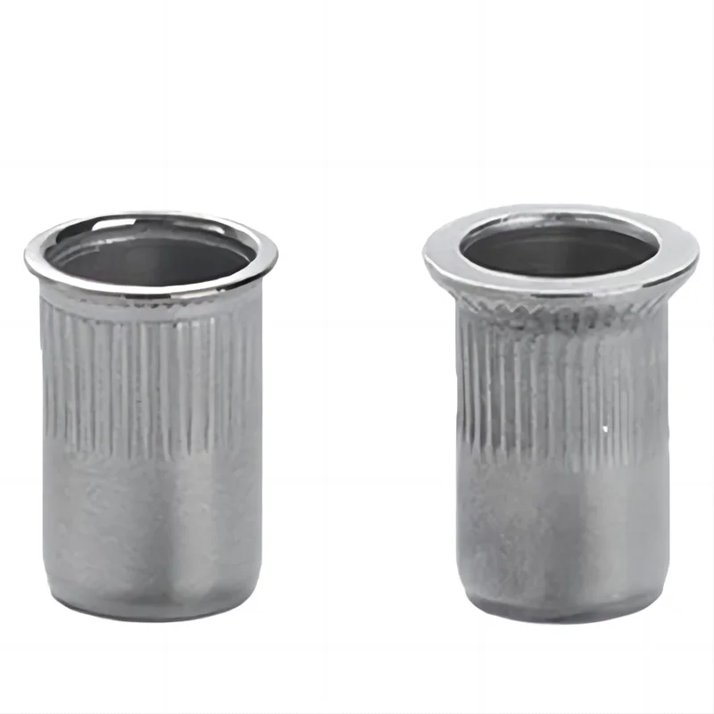 chinese factory Stainless Steel, Carbon Steel M3 M4 M5 M6 Flat Head Rivet Nuts Set Insert Reveting Multi Size Rivet Nuts/
