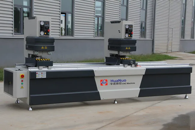 UPVC doors windows machinery PVC window frame Double Head Seamless Welding Machine
