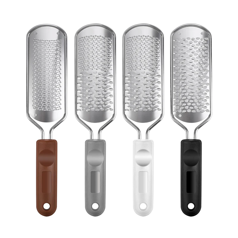 Professional Colossal Foot Rasp File Electric Pedicure Tool Stainless Steel Plastic Callus Remover Wet Dry Removes Dead Skin