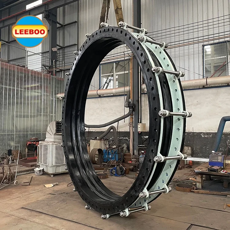 Leeboo лучший резиновый сильфонный компенсатор Концевая муфта полное уплотнение гибкое фланцевое резиновое расширительное соединение цена