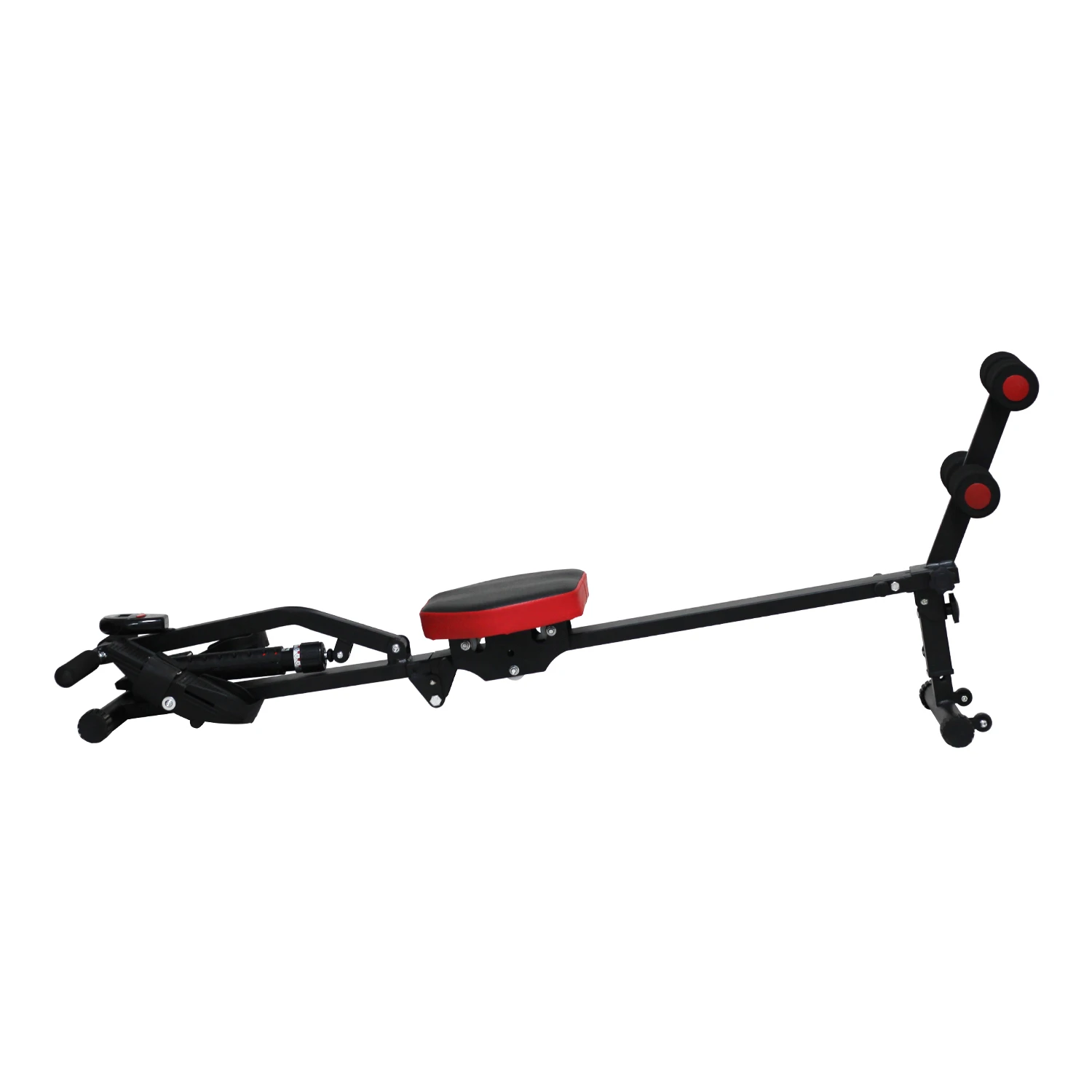 High Quality Fitness Equipment Two-section Splicing Rowing Machine with LCD Display Multi-functional Trainer