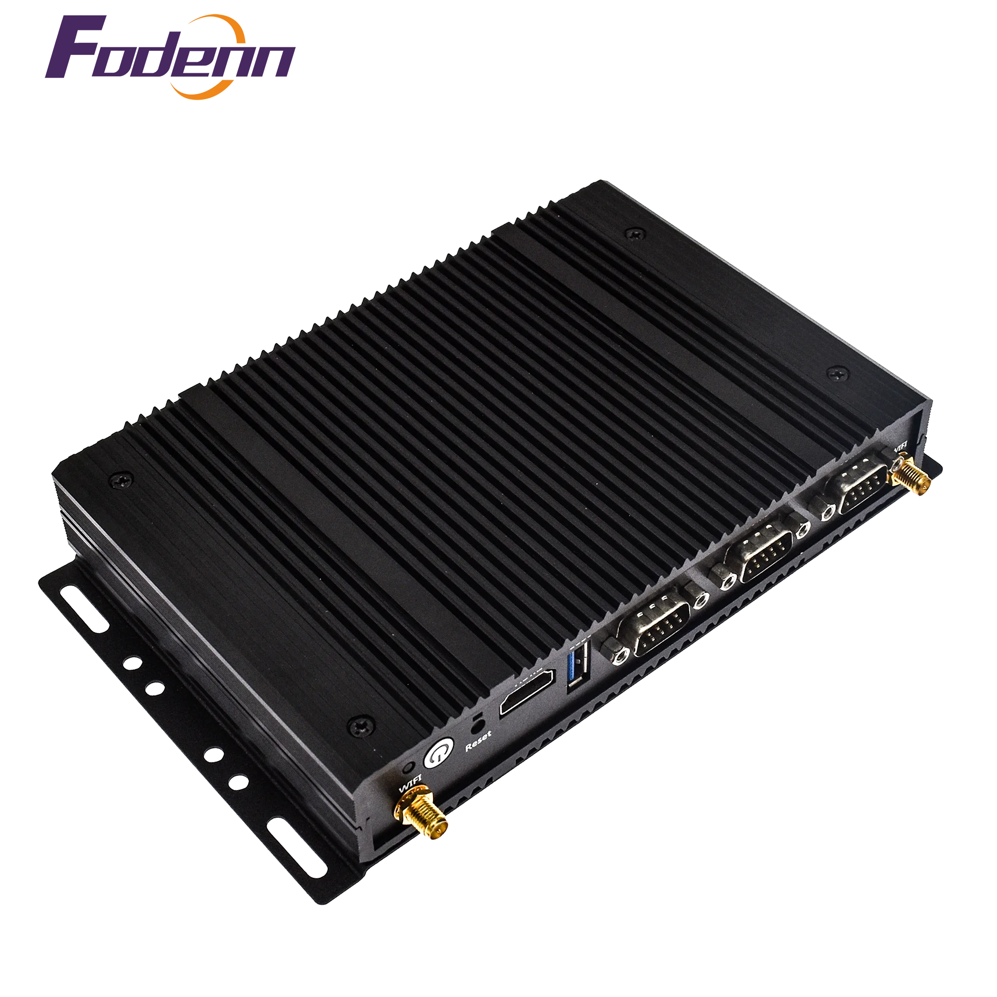  Fodenn Intel J1900 IPC-AC200 процессор встроен Мини компьютер деревянный ящик промышленного безвентиляторный