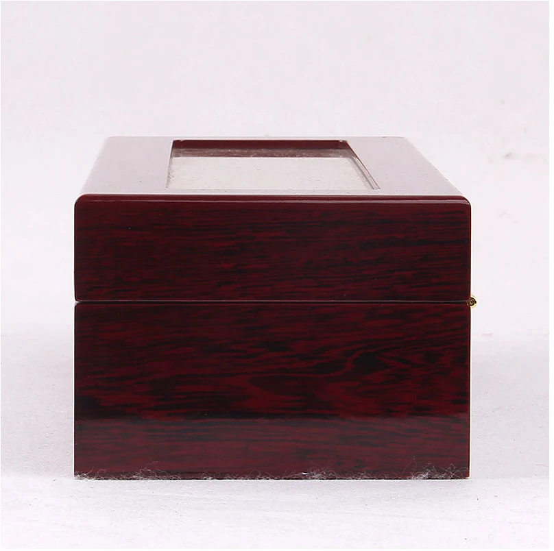 
High grade wood watch box display box storage packing 6 grids red wooden case 