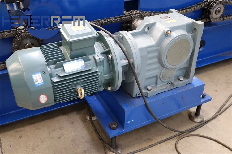 Galvanized Square Rain Down Gutter Roll Forming Machine