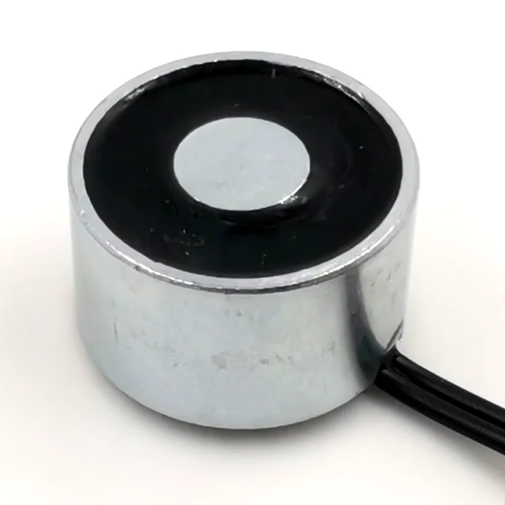 JSP-1811 AC/DC 12V 3 кг 30N силы маленькие круглые Электромагнит мин электромагнита