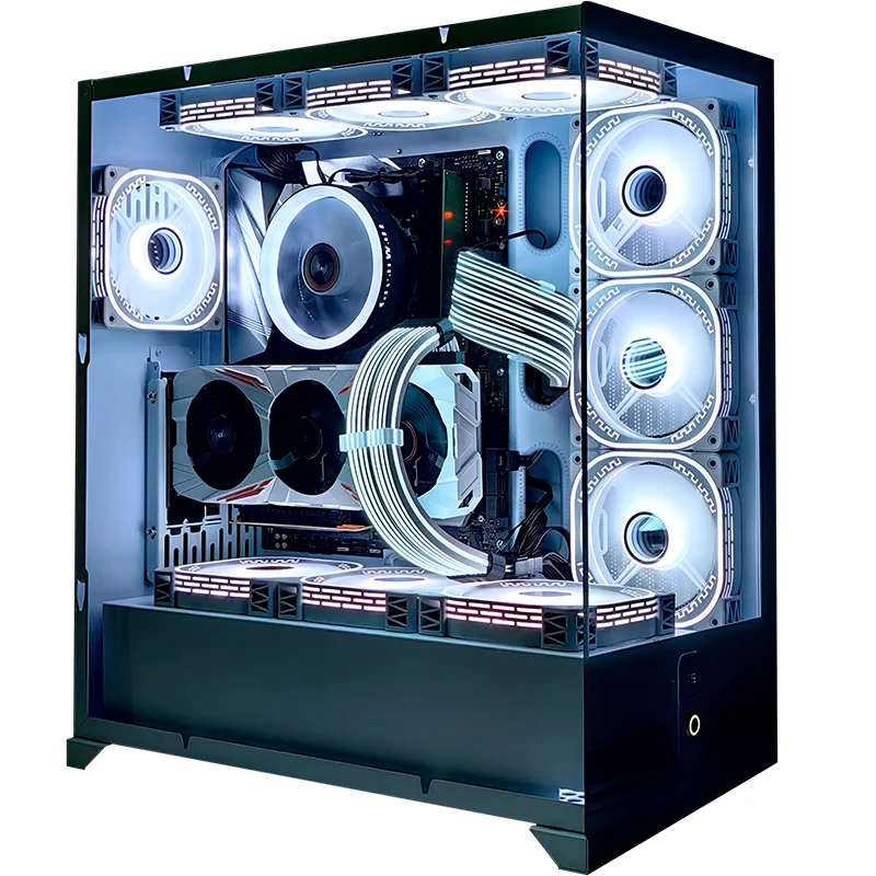 24 PIN RGB GPU Power Extension Cable PSU Power Supply Extension Cable Sync For PC Case Power Supply