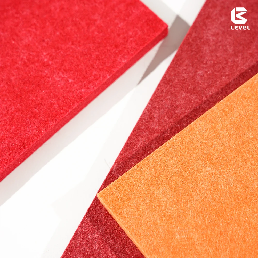 Most Popular Acoustic Insulation Noise Cancelling 100% PET Felt Board Acoustic Material For Ktv