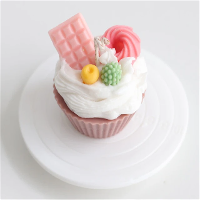 J043 Creative Dessert DIY Muffin Cup Cake Cookies Mold Decoration Fruit Silicone Moulding Chocolate Pastry Candle Mold