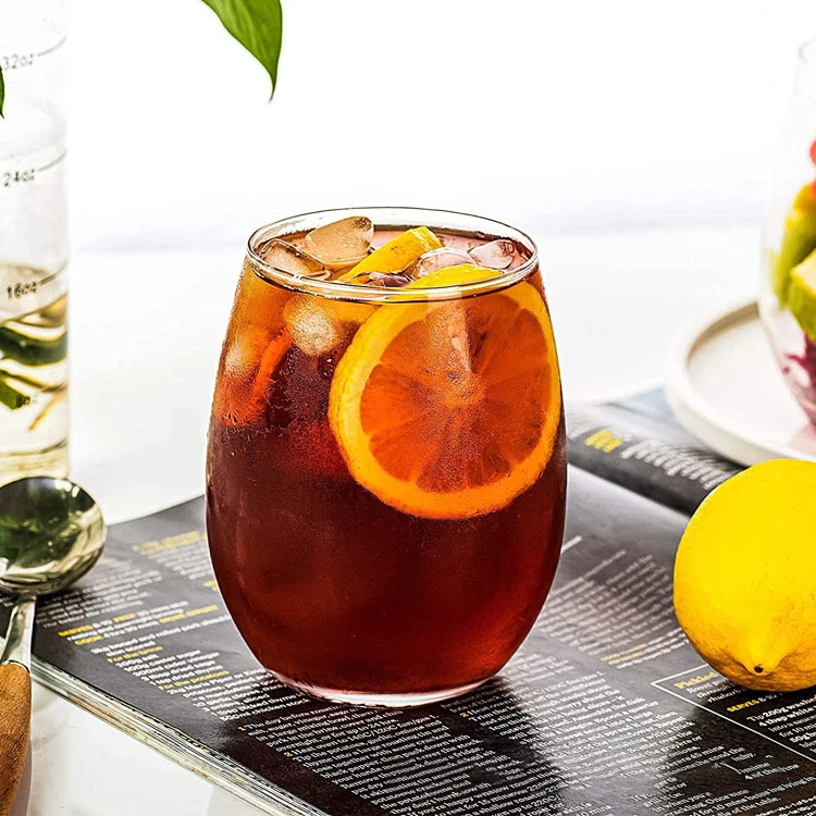 New Arrival 10/12/14/18oz Unbreakable Plastic Juice Coffee Clear Drinking Tumbler Cups Wine Beer Glasses for Home Party Wedding