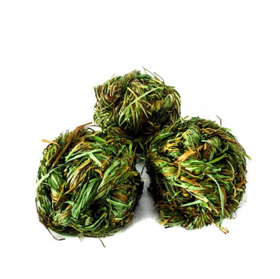 Timothy Grass Grinding Small Animal Activity Play Chew Toys for Bunny Rabbit Hamster Guinea Pigs Gerbils in Interactive