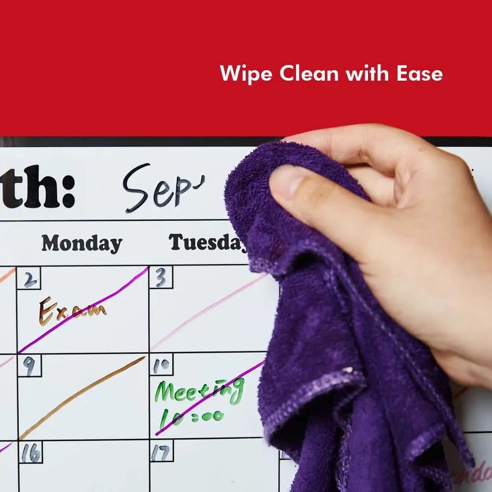 Доска для кухни, 1 шт., 12x16 дюймов, магнитный сухой стираемый календарь