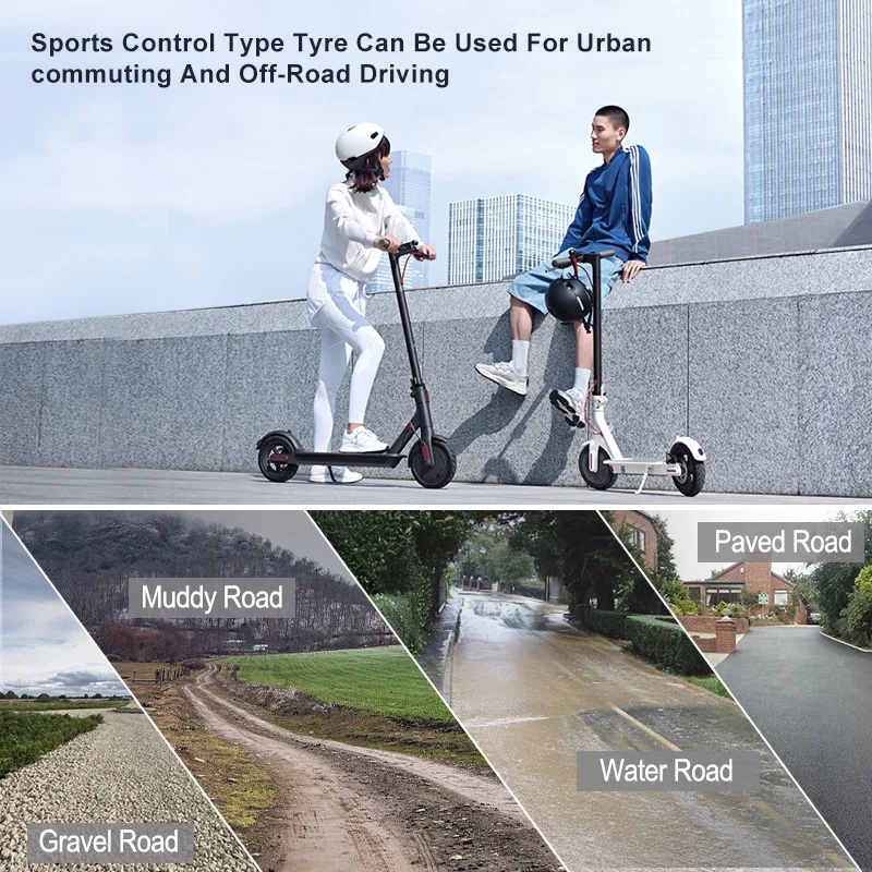 E Scooter Honeycomb Tyre Tubeless Solid Tire For Xiaomi M365 & Pro Electric Scooter 8.5 Inch Wheels Replacement Parts