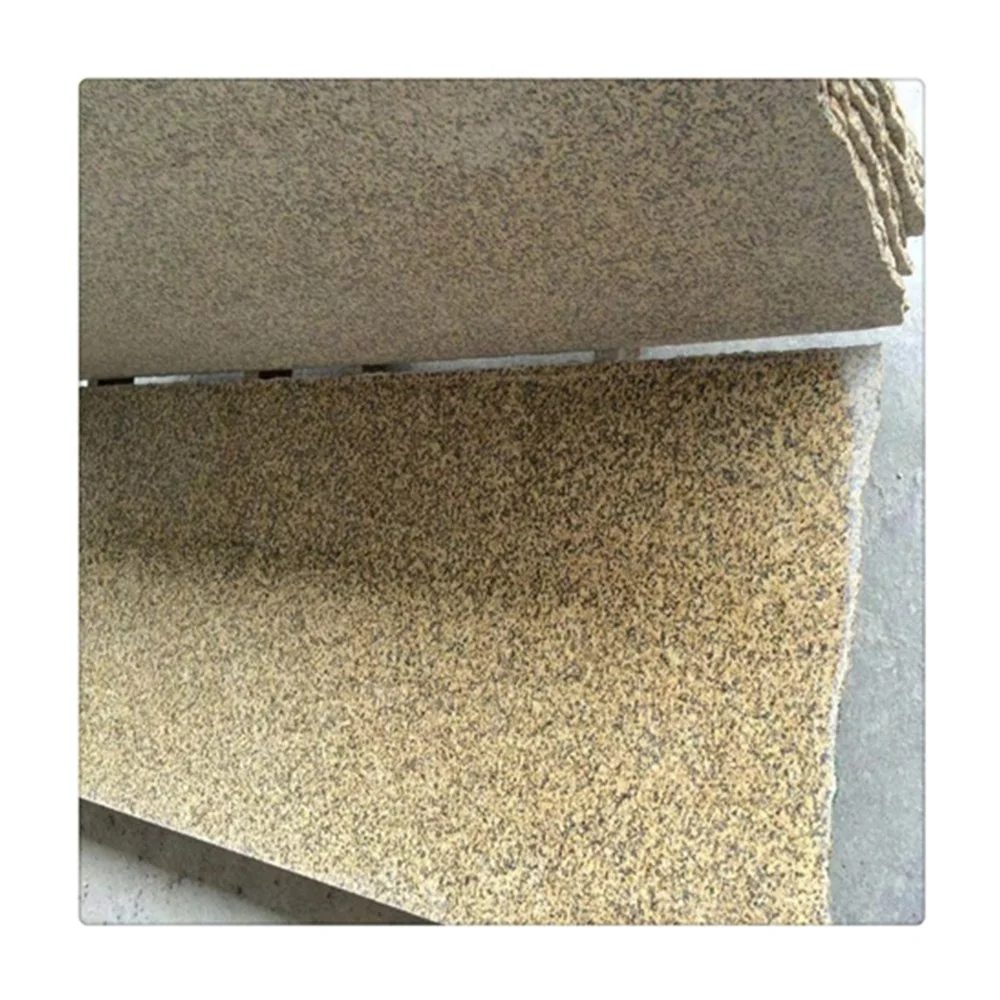 Karamori yellow granite beach sand color tiles for exterior wall cladding