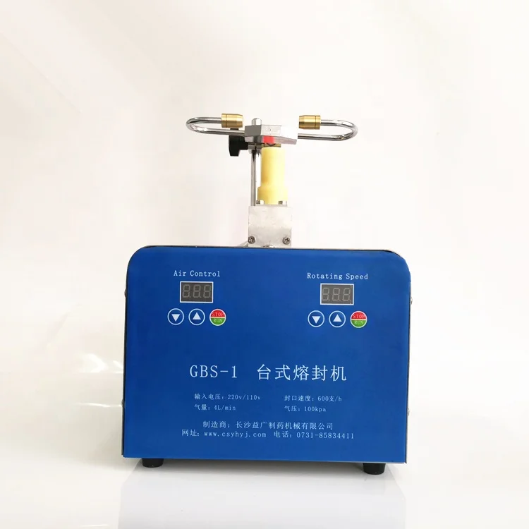 Полуавтоматическая машина для запечатывания ампул, лабораторная машина для плавки и запечатывания ампул