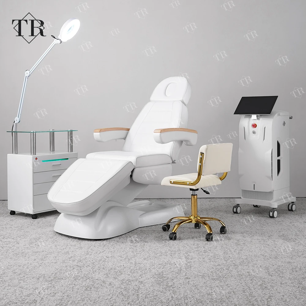 Профессиональный массажный стол с креслом