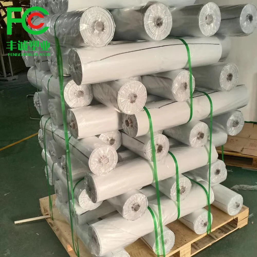 Factory Polythene Plastic Silage Silo Film bunker Silage Covers black And White Plastic Sheeting