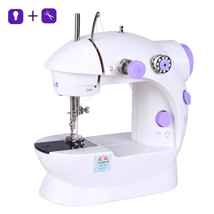 Sewing Machine Household Knitting Electrical Mini Portable Sewing Dc Power Pedal Mini Sewing Machine Household
