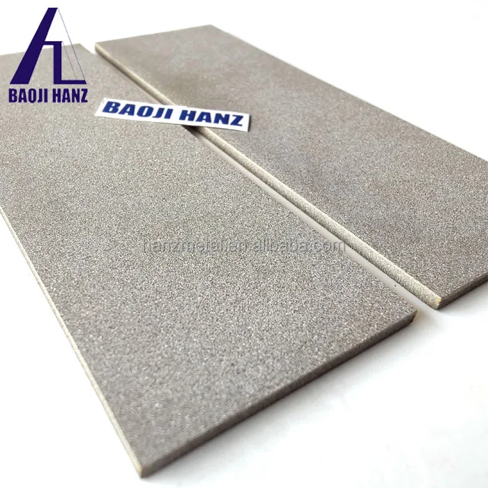 Porous titanium disk/plate/sheet sintered titanium disc used for removing water pollution