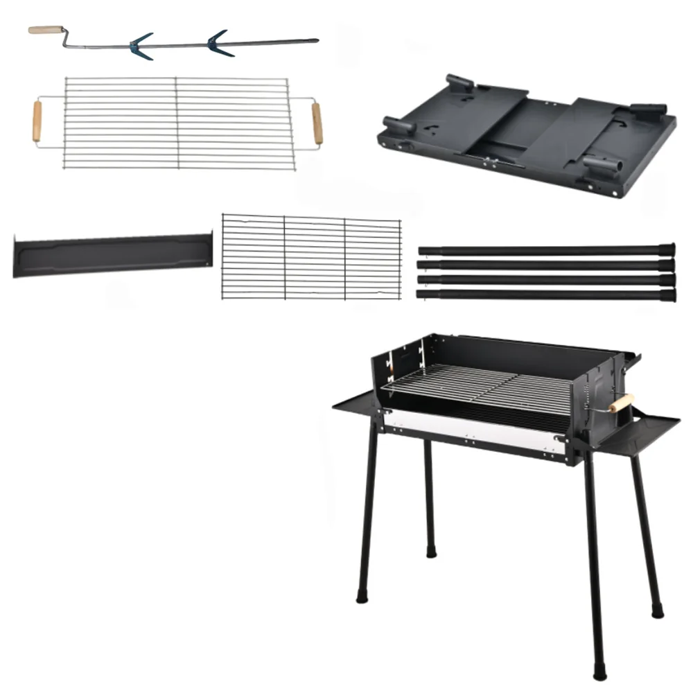 60kg Commercial Barbecue Grill Machine Electric,Electric Pig Hog Roasting Machine Rotary Chicken Grill Machine/