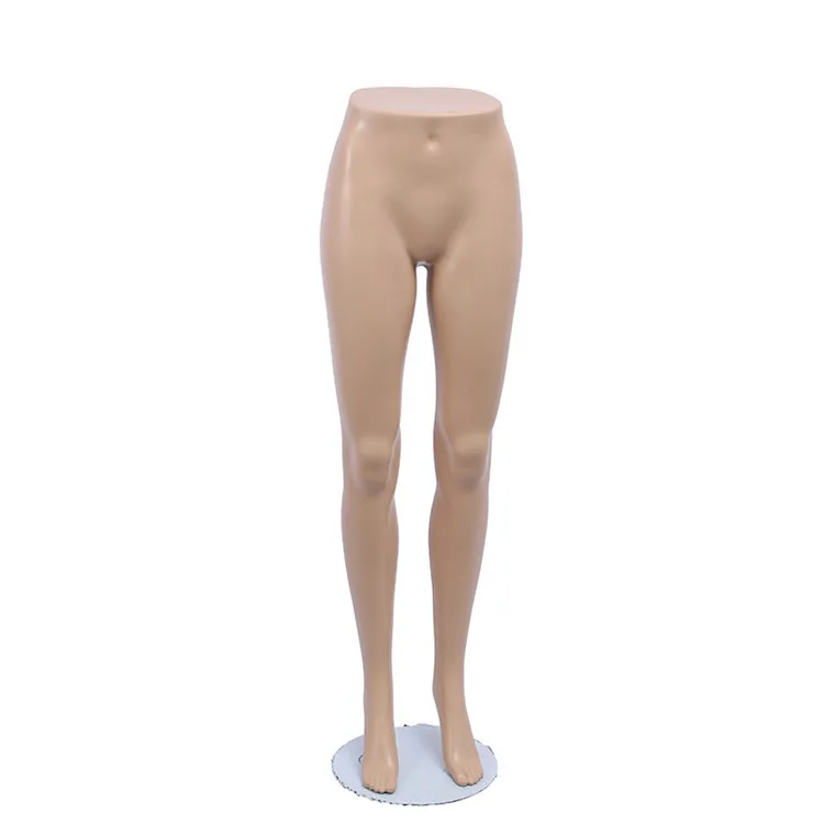 
Latest design realistic plastic half body female pants mannequin lower body male legs mannequin 