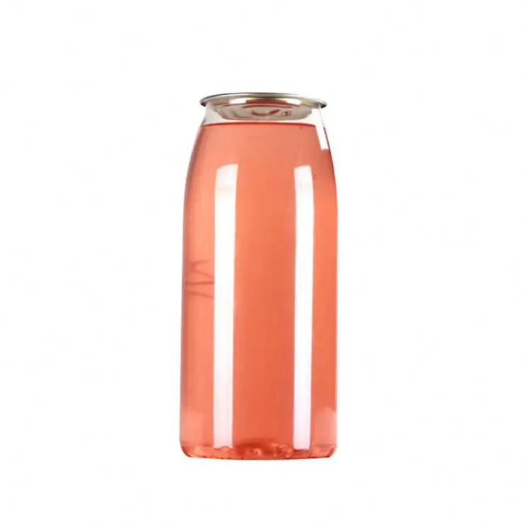 100Ml-1000Ml Clear Empty Container Milk Juice Glass Pudding Bottle With Plastic Cap Wholesale