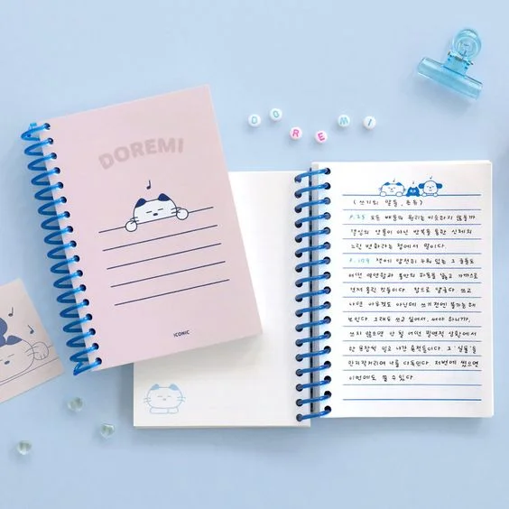Custom High Quality Plain Hardcover Grid notebook student grid exercise notebook