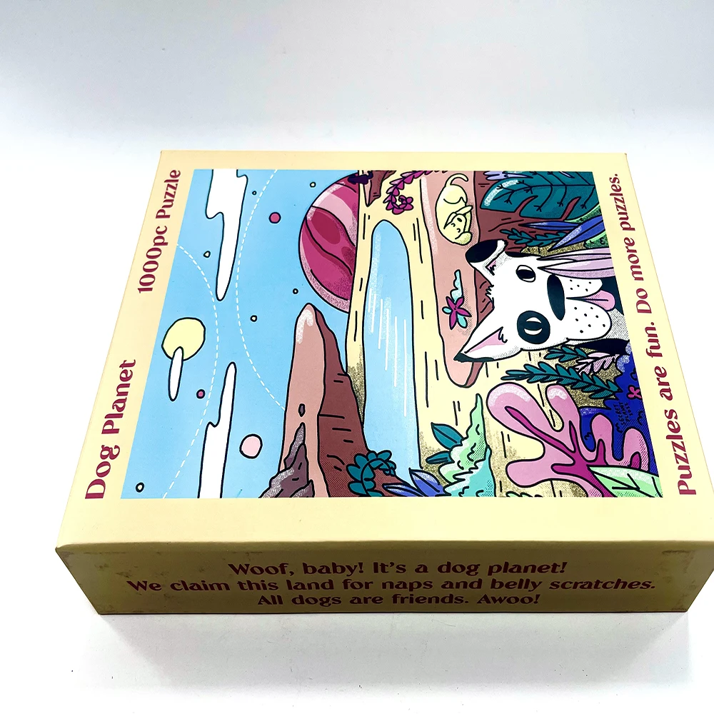 Waterproof 14 Years & Up Rompecabeza 3d For Adults Brain Custom Photo Jigsaw Puzzles 1000 Pieces