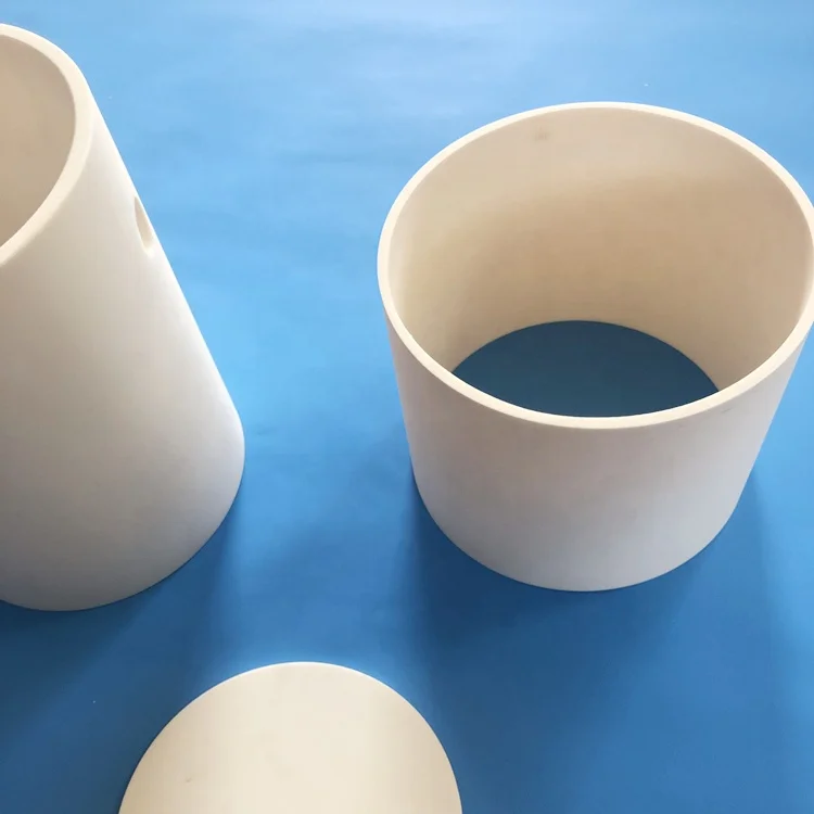 High Temperature Insulation 95 Alumina Ceramic Insulator Pipe Bushings