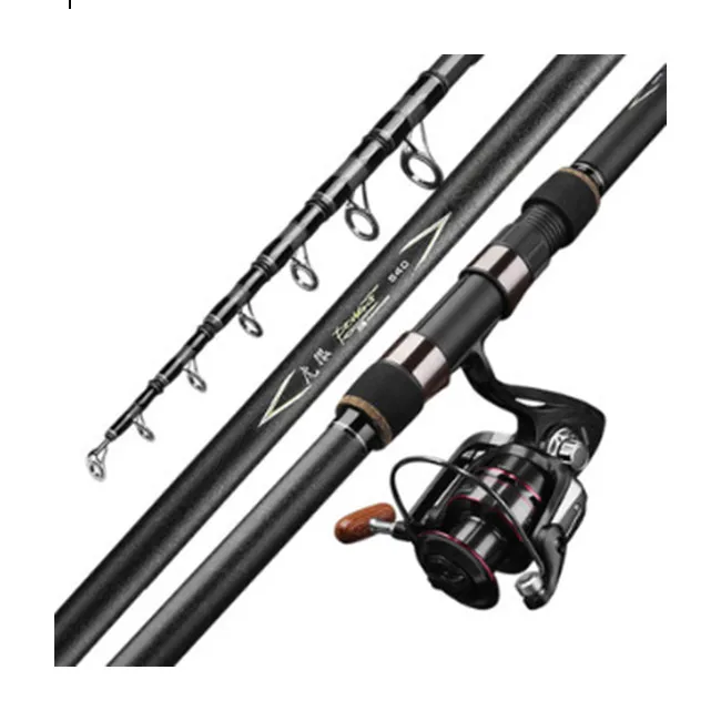 Distance throwing fish rod sea fishing pole fishing gear super hard fishing pole factory direct sales