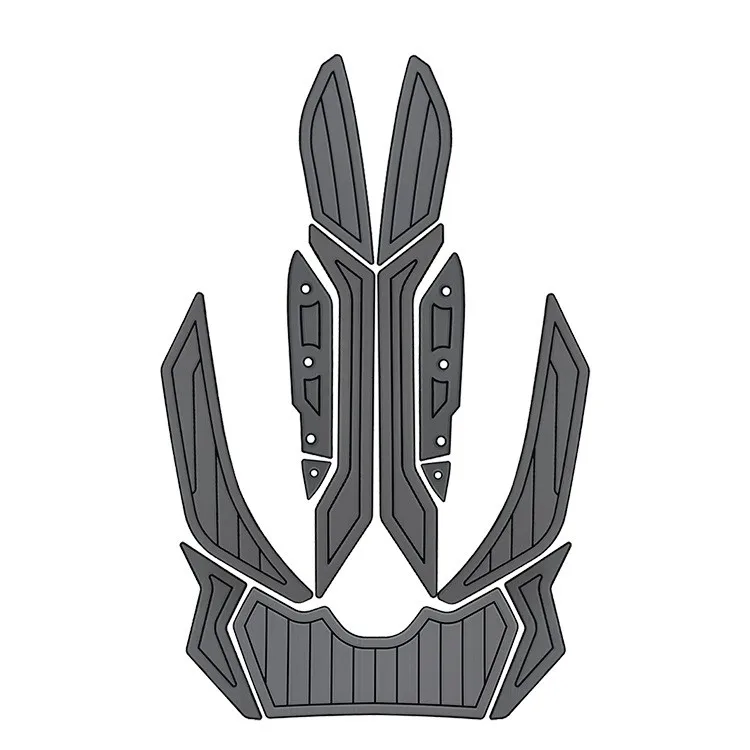 Customized CNC Seadoo Motorboat EVA Non-slip Mat Customized Color Sea-Doo RXP 260CNC Non-slip Mat Motorboat Anti-slip Mat