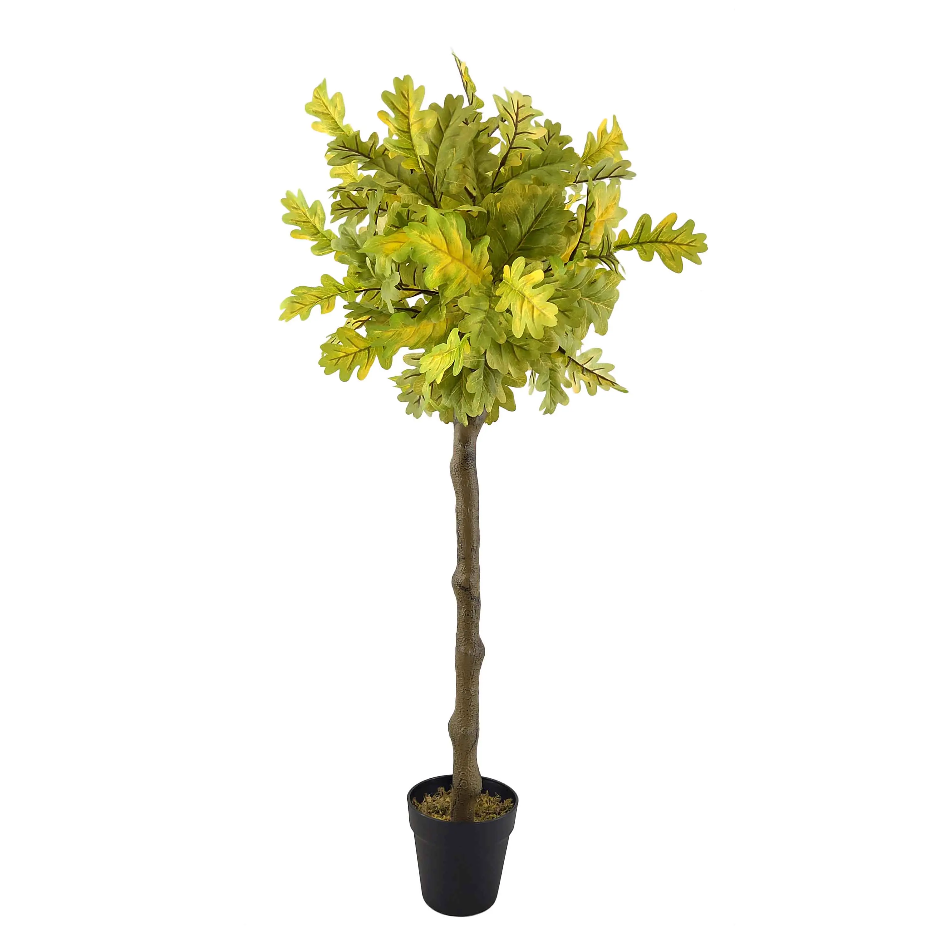 Large tall artificial plastic Artificial Autumn Trees plant bonsai New Design giant decor Unique hotel wall decor Ornamental Art greenery