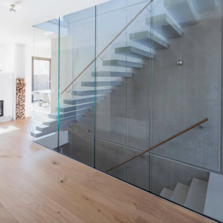 Timber Loft Staircase Floating Metal Home Marble Staircases