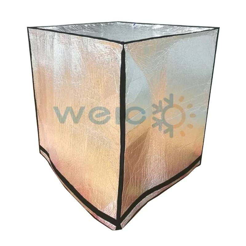 Insulation Material Reusable Waterproof Thermal Insulated Pallet Cover For Transportation