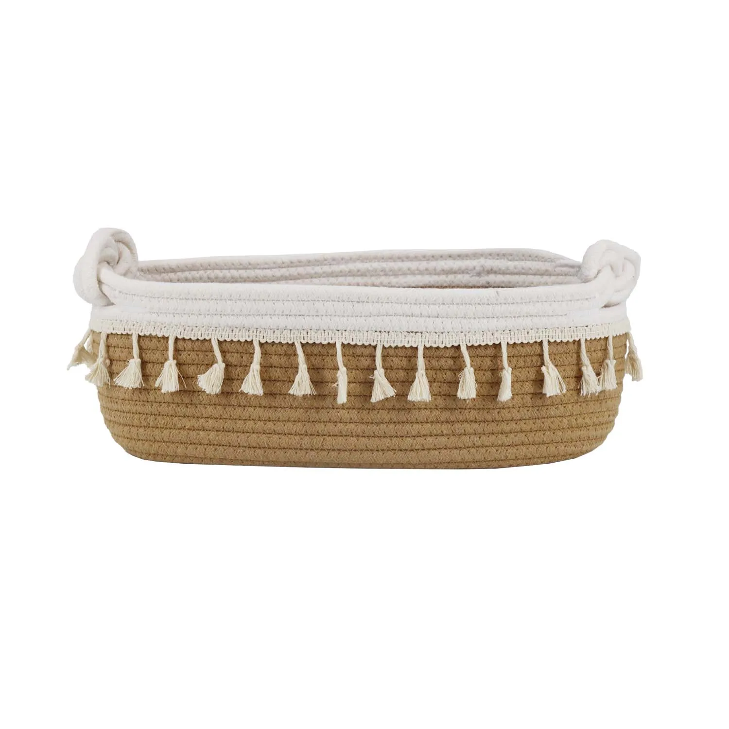 Hot sale ins style cotton rope bathroom products Baskets Household Woven Cotton Rope Baskets