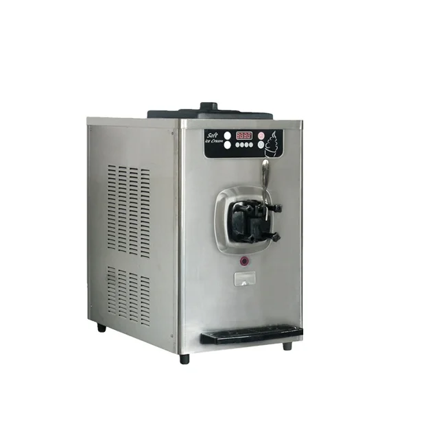 Table model,single flavour soft ice cream machine