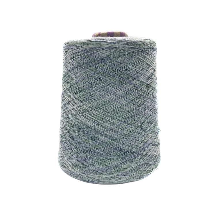 Good quality factory directly yarn viscose silk blended yarns acrylic yarn 2 ply