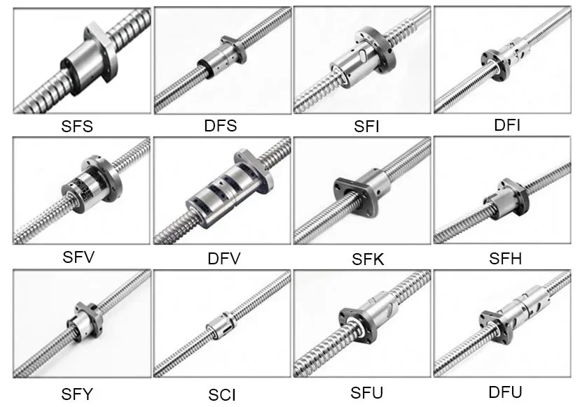 SFY/SFE ballscrew  big pitch SFE 1616 3232 4040