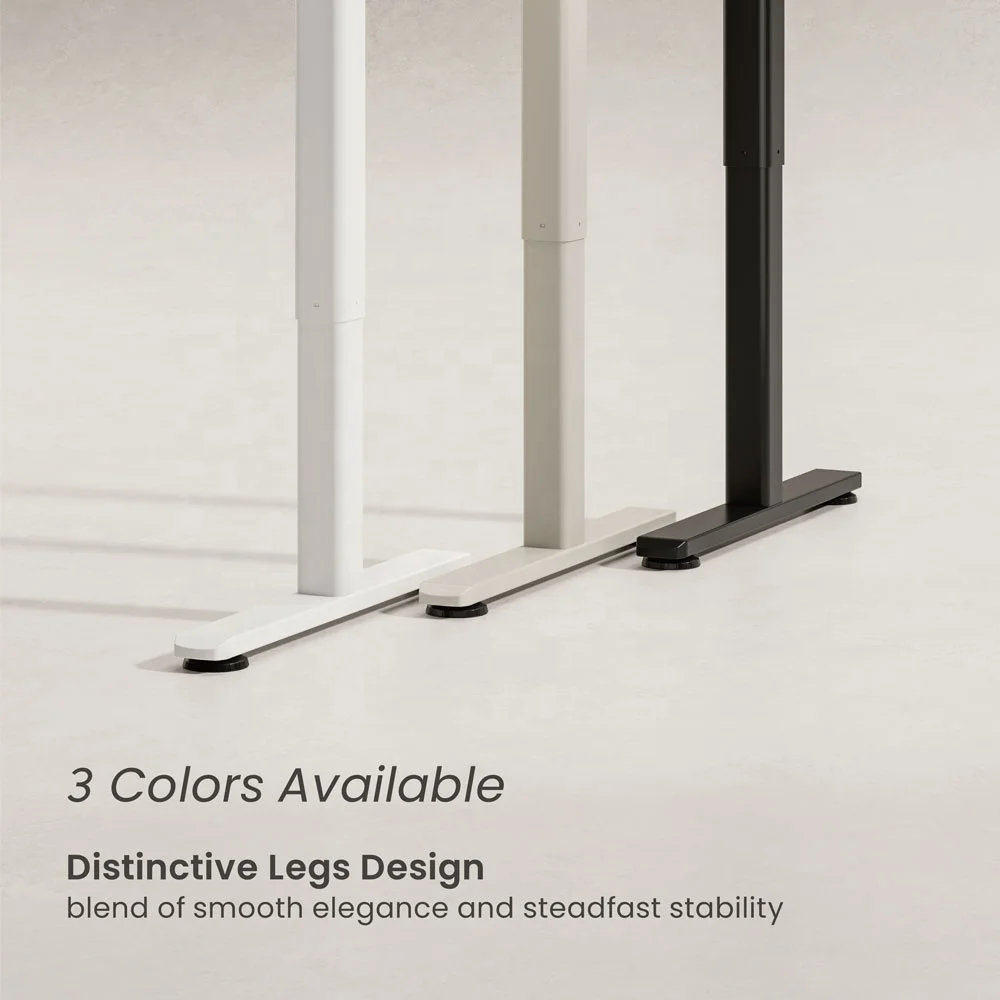 Cheap Modern Height Adjustable Office Table Single Motor Stand up Electric Ergonomic Computer Standing Lifting Desk Frame