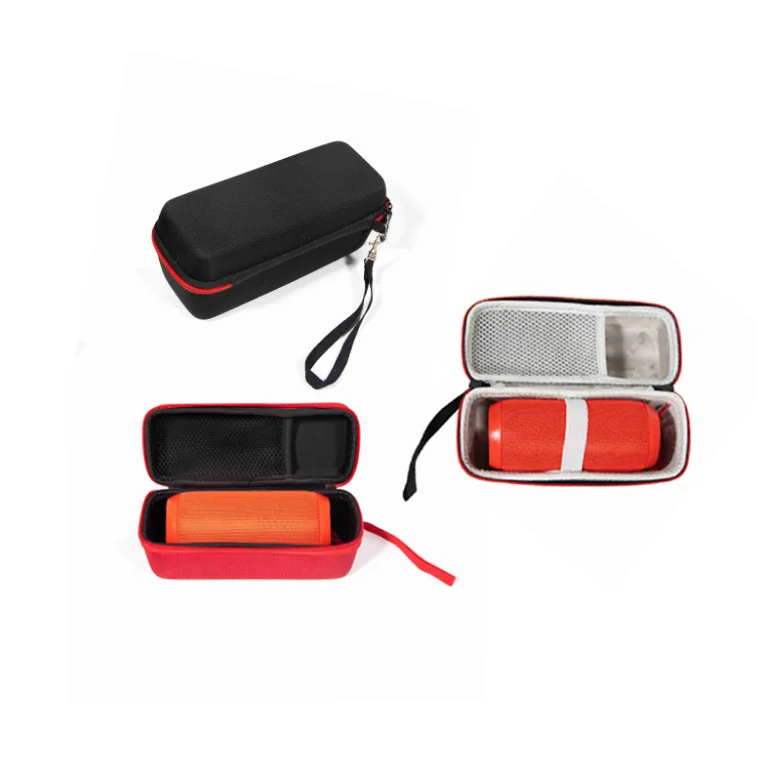 Custom Hard Carrying Waterproof Portable EvaSpeaker Case for J BL Flip 3 4  Wireless Speakers