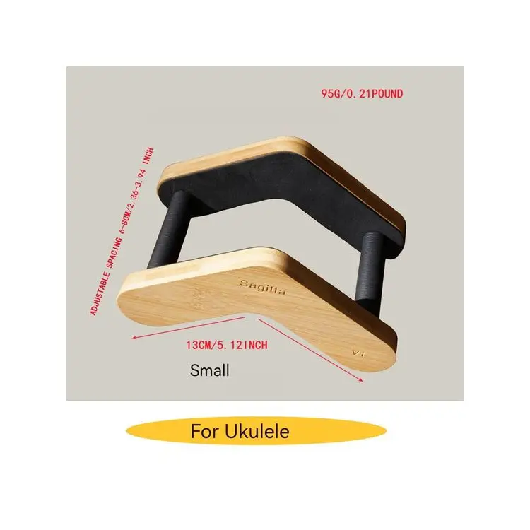 Hot selling Small portable guitar stand floor standing guitar acoustic electric guitar upright stand ukulele Shelf