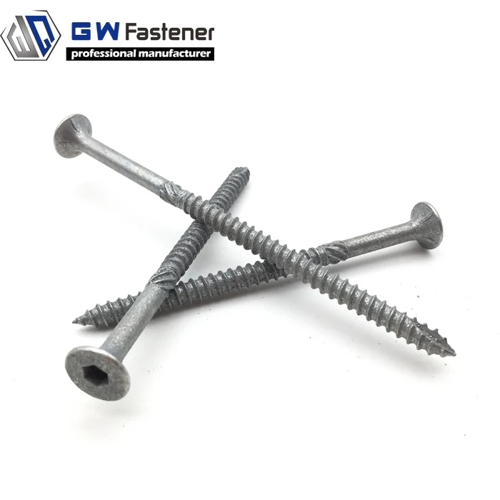 Galvanised 14g 75mm 100mm 125mm bugle batten timber Screws