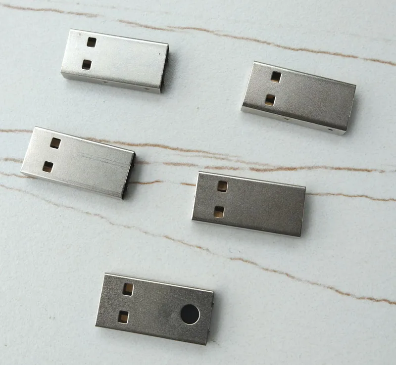 customized micro pendrive UDP chips with metal sleeve and colorful LED for glass krystall USB Flash memory sticks pen drive